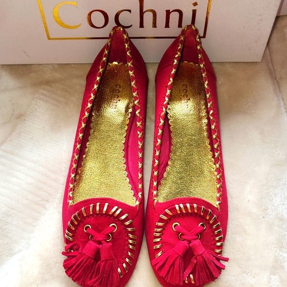 Cochni (Italy) Shoes - Cochni Italy Bubblegum Pink Lovely Suede Flats